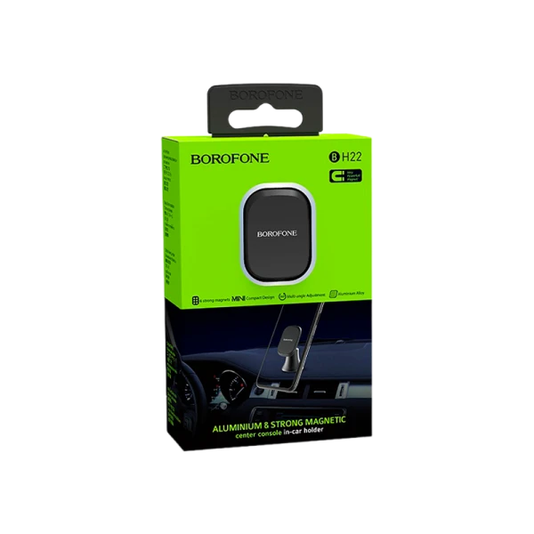 Держатель автомобильный Borofone BH22 на торпеду магнит черный (1/160)
