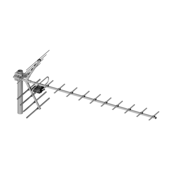 ТВ-Антенна наружная Locus Меридиан 12F пассивная без питания DVB-T/T2 (1/10)