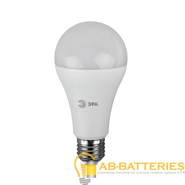 Лампа светодиодная ЭРА A65 E27 25W 6000К 170-265V груша