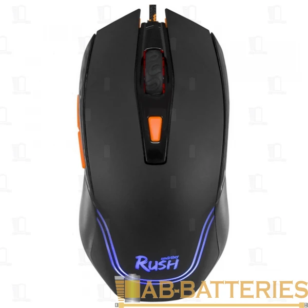 Мышь проводная Smartbuy 725G RUSH Winning игровая USB черный (1/40)