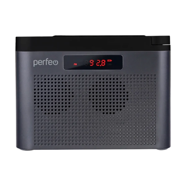 Радиоприемник Perfeo I70 ТАЙГА 6W пластик microSD USB/Jack3.5 FM серый