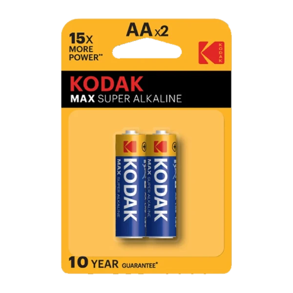 Батарейка Kodak MAX LR6 AA BL2 Alkaline 1.5V (2/40/200/13200)