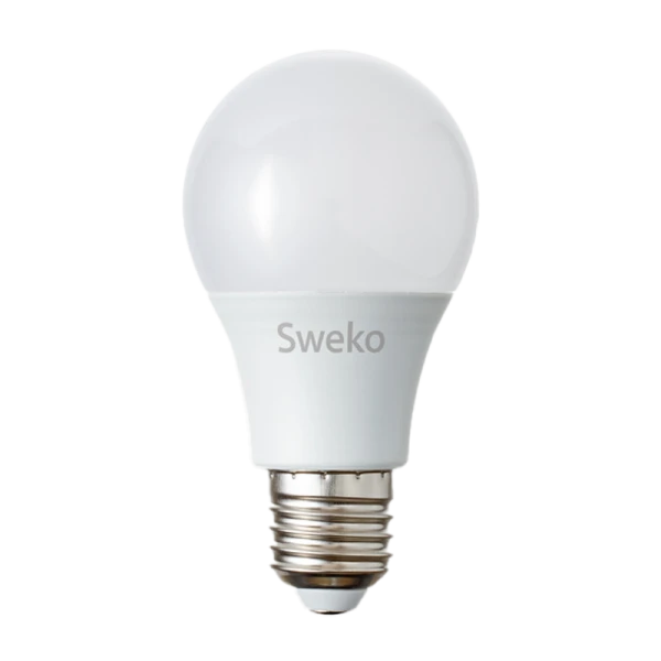Лампа светодиодная Sweko A60 E27 13W 3000К 230V груша (1/5/100)