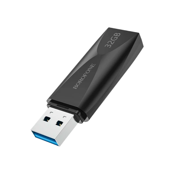 Флеш-накопитель Borofone Wonder BUD4 32GB USB3.0 пластик черный (1/40)