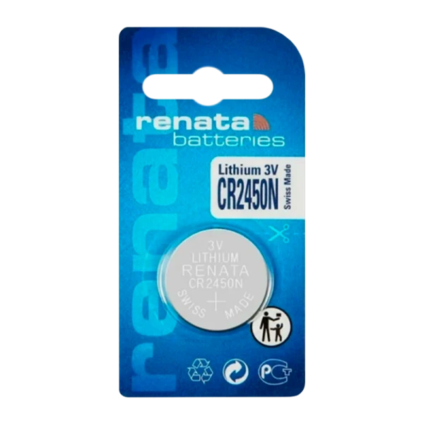 Батарейка Renata CR2450N BL1 Lithium 3V (10/300/2400)