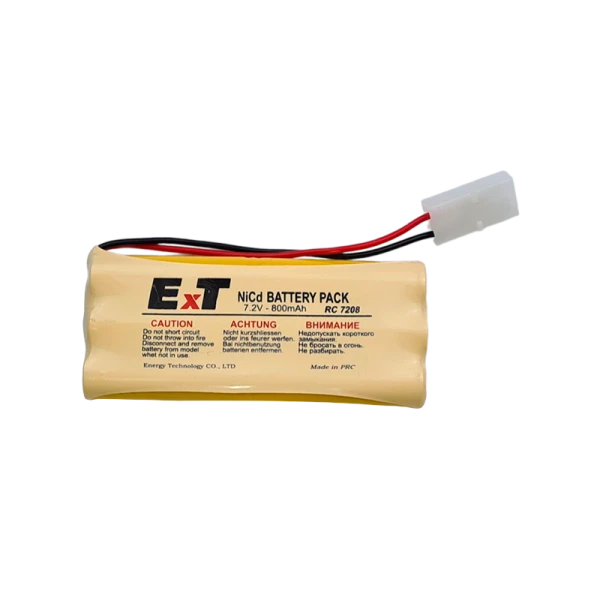 Аккумулятор ET RC-7208TB BL1 белый большой, 7.2V, 800mAh, Ni-Cd (1/75)
