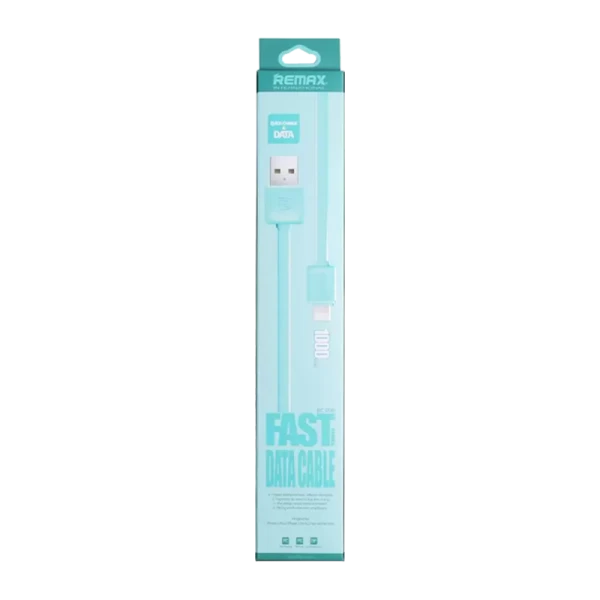 USB кабель REMAX Fast Data (IPhone 5/6/7/SE) 1M RC-008I Синий