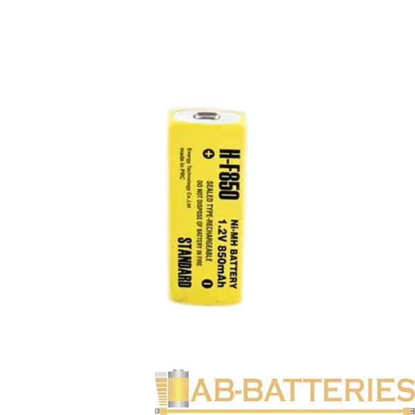 Аккумулятор ET H-F850 6.0*17.0*48.0, 1.2В, 780мАч, Ni-MH