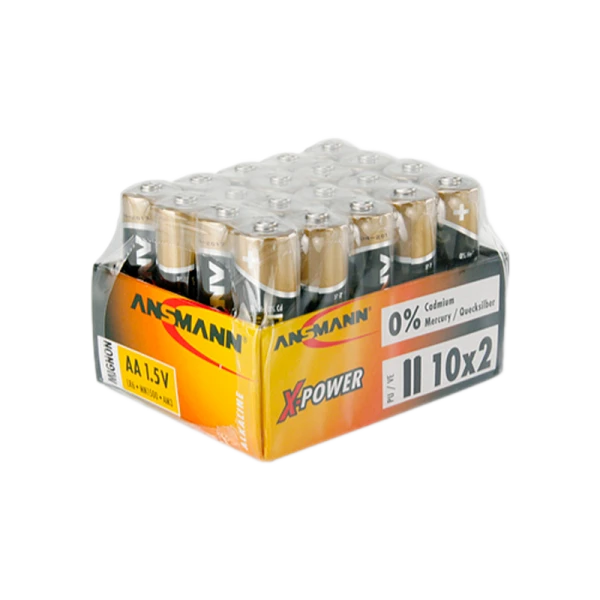 Батарейка ANSMANN X-POWER&nbsp;&nbsp;LR6 SR2, в упак 20 шт