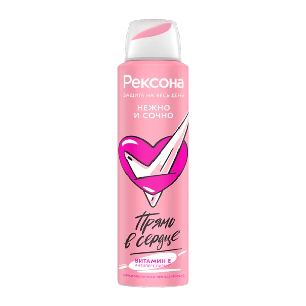 Дезодорант женский Rexona Нежно и Сочно спрей 150мл (1/6)