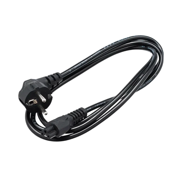 Кабель питания GoPower евровилка CEE 7/7-IEC 320 C5 1.8м ПВХ 0.75мм черный (1/10/160)