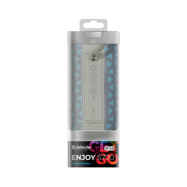 Портативная колонка Defender S700 Enjoy bluetooth 5.0 microSD синий (1/25)