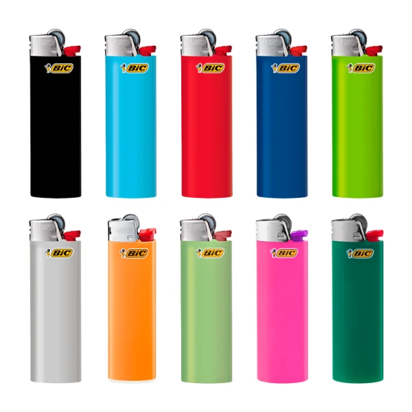 Зажигалка кремниевая BIC J3 Миди ассорти (50/600)