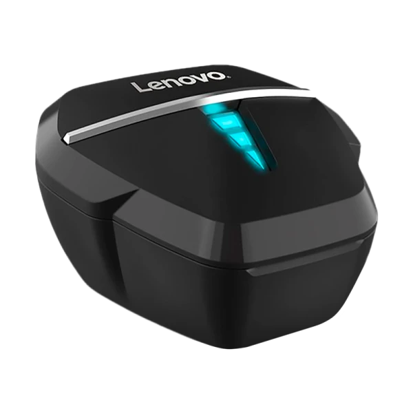 Наушники внутриканальные Lenovo HQ08 bluetooth 5.0 с микр. игровые черный