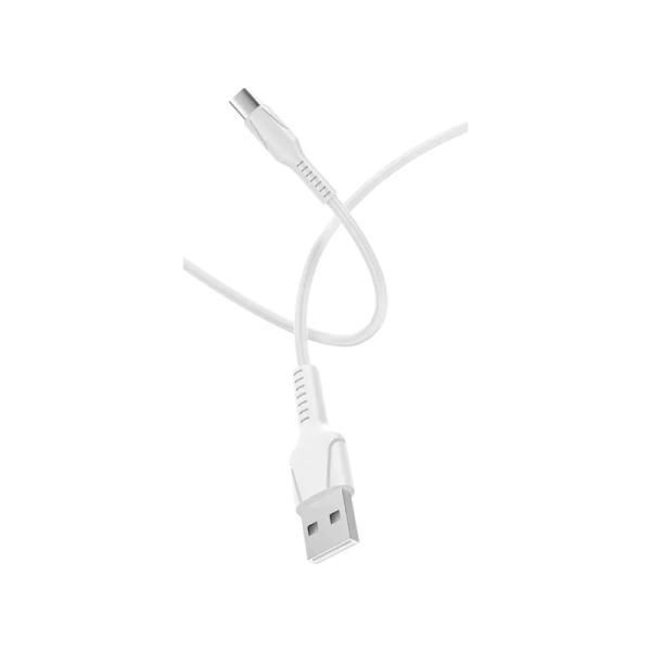 Кабель GoPower GP21T-2M USB (m)-Type-C (m) 2.0м 3.0A 27W силикон белый (1/200/800)