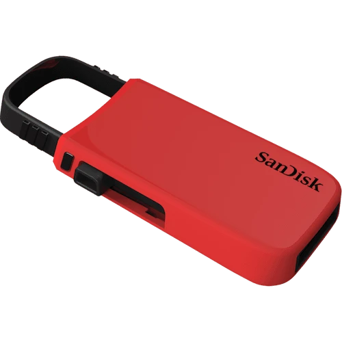 Флеш-накопитель SanDisk Cruzer U CZ59 16GB USB2.0 пластик красный