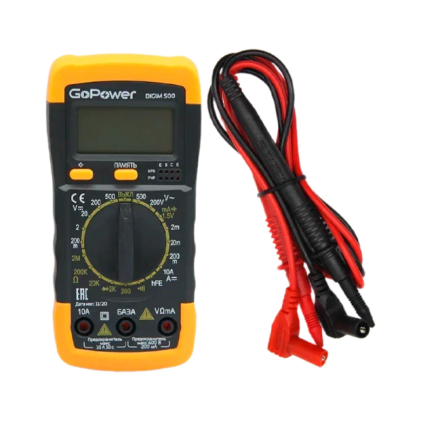Мультиметр GoPower DigiM 500 (1/60)