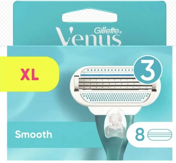 Сменные кассеты Gillette VENUS 3 лезвия 8шт. (цена за 1 шт) (8/80)