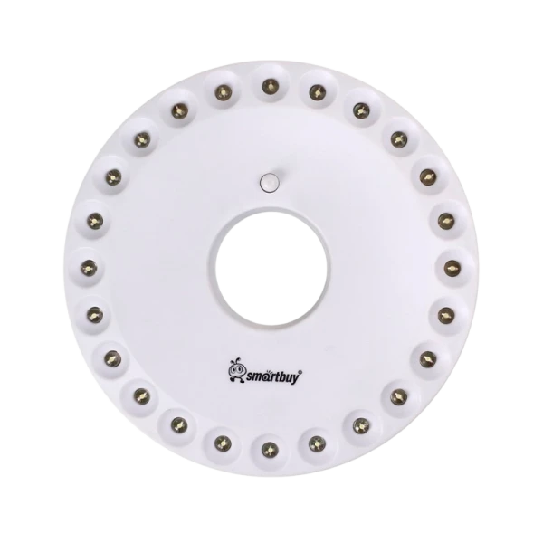 Фонарь светодиодный Smartbuy SBF-8253-W 24LED от батареек белый (1/72)