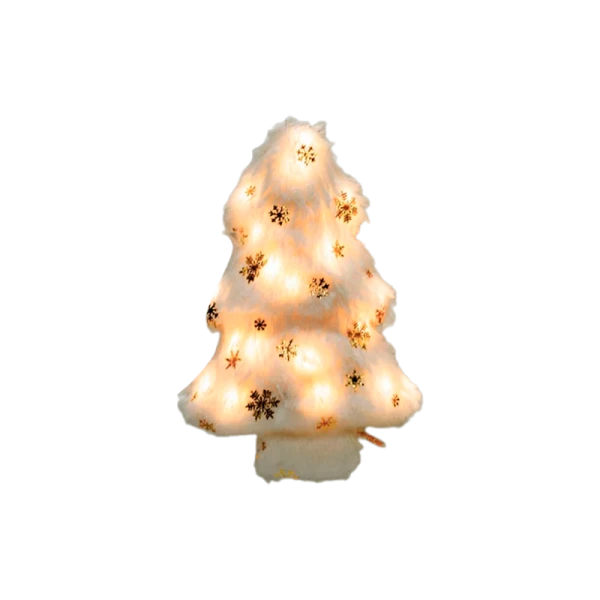 Гирлянда Космос Подвесной светильник Елочка 10LED 12*5.5*18.2cm белый теплый (1/20)