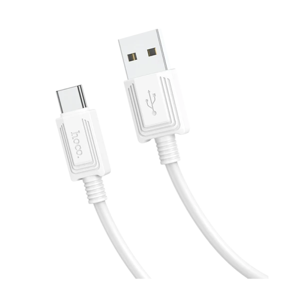 Кабель HOCO X73 USB (m)-Type-C (m) 1.0м 3.0A ПВХ белый (1/31/310)