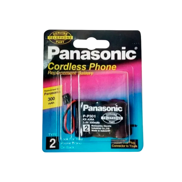 Аккумулятор для радиотелефонов Panasonic P-P301 BL1 NI-CD 300mAh (1/6)