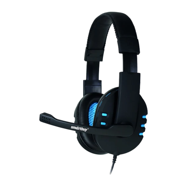 Наушники полноразмерные Smartbuy Platoon AMX Edition с микр. игровые черный (1/20)