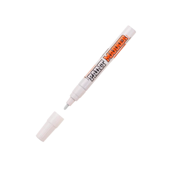 Маркер промышленный MunHwa INDUSTRIAL IPM-05 4.0мм нитрокраска белый (1/12/576)