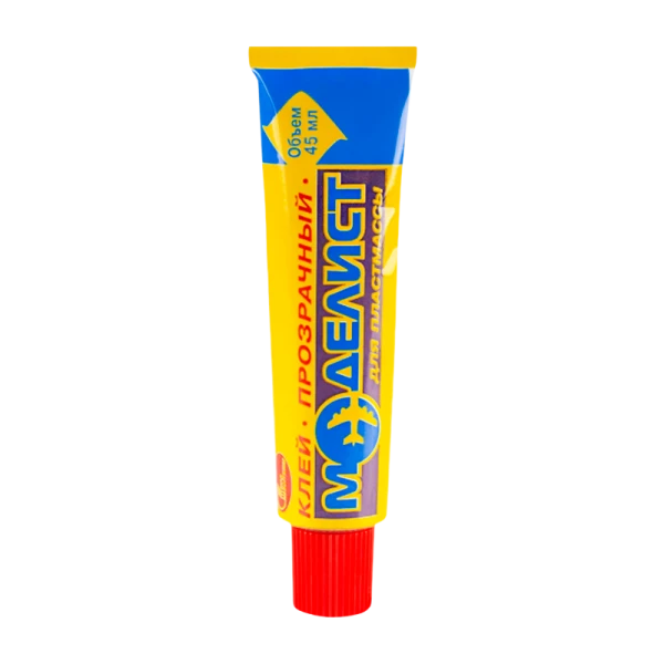 Клей Новбытхим Моделист 45мл универсальный водостойкий BOX18 шоу-бокс (1/18/50)