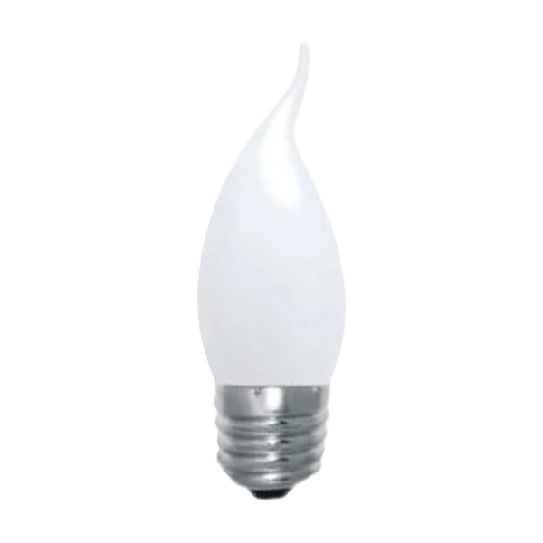 Лампа накаливания Feron E27 60W 170-265V свеча на ветру матовая