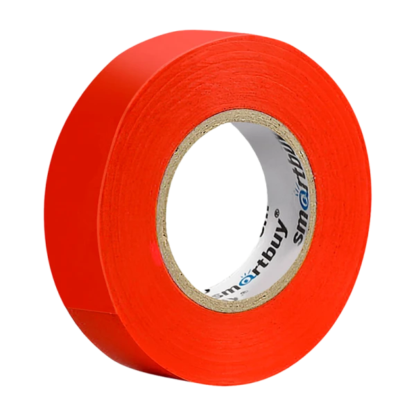 Изолента Smartbuy ПВХ 19мм*20м красный (1/10)