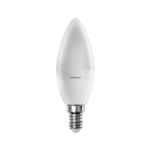 Лампа светодиодная Ergolux C35 E14 11W 4500К 172-265V свеча (1/10/100)