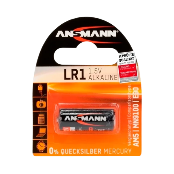 Батарейка ANSMANN&nbsp;&nbsp;LR1 BL1 NEW (1/10/360)