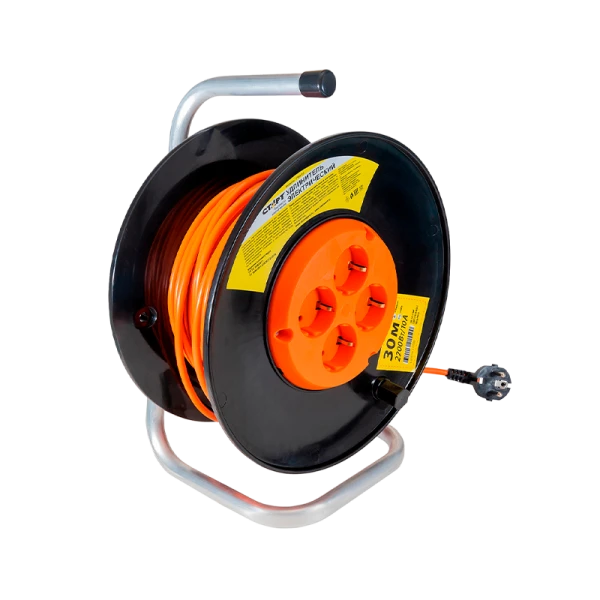 Удлинитель Старт SK 4р.Б/З 10A 30.0м 2x0.75мм² IP20 на катушке (1/2)