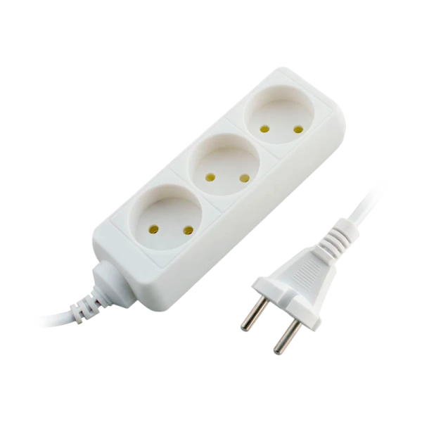 Удлинитель Старт S 3р.Б/З 10A 3.0м 2x0.75мм² IP20 белый (1/20)