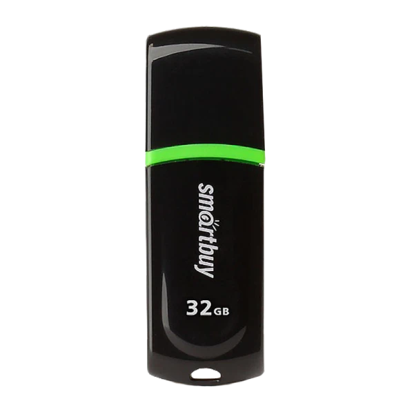 Флеш-накопитель Smartbuy Paean 32GB USB2.0 пластик черный