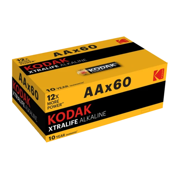 Батарейка Kodak XTRALIFE LR6 AA BOX60 Alkaline 1.5V (60/720/18720)