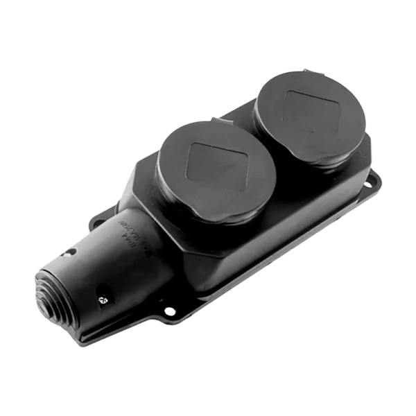 Колодка Прогресс 2р.С/З каучук черный (1/10/60)