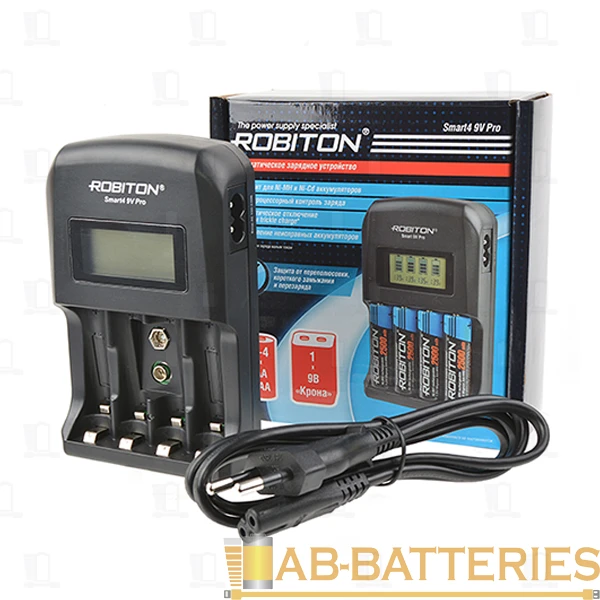 Зарядное устройство ROBITON Smart4 9V Pro (1/40)
