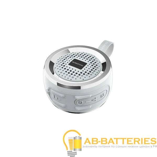 Портативная колонка Borofone BR2 bluetooth 5.0 серый (1/80)