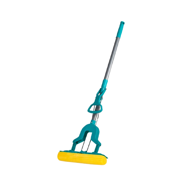 Швабра для пола Рыжий кот MopP-07 "Бабочка" 120см телескопическая с отжимом с насадкой ПВА (1/20)