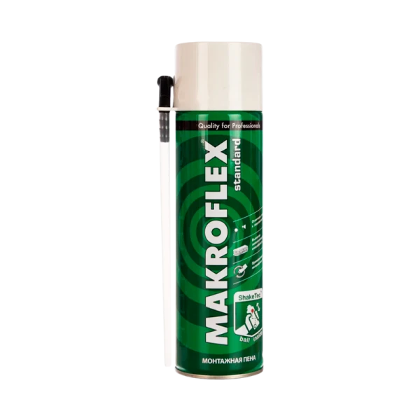 Монтажная пена Makroflex ShakeTec 500мл стандарт (1/16)