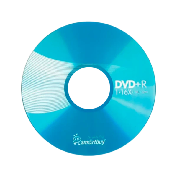 Диск DVD+R Smartbuy 4.7GB 16x Shrink 50 (50/250)