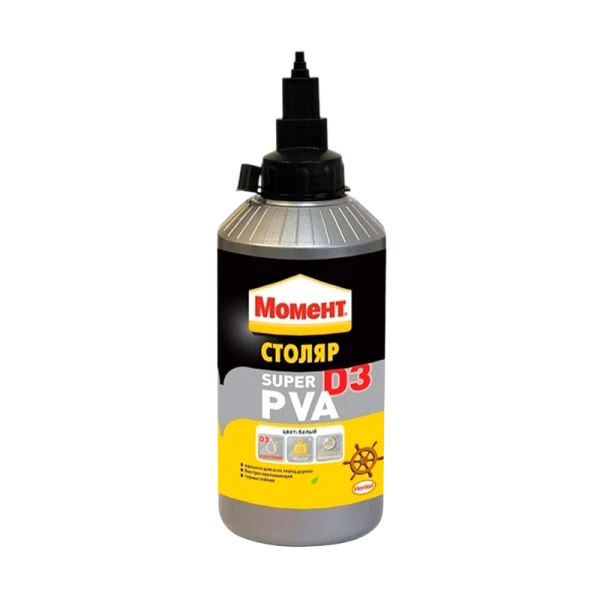 Клей Момент СТОЛЯР СУПЕР ПВА 750г D3 (1/9)