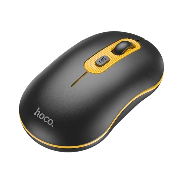 Мышь беспроводная HOCO GM21 классическая USB черный (1/13/130)