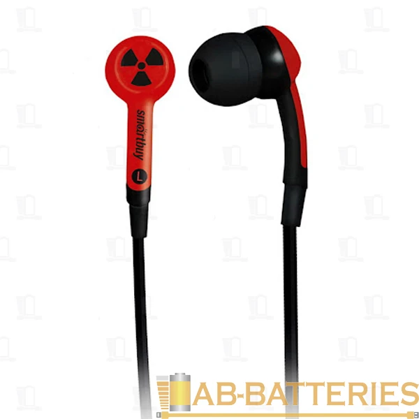 Наушники внутриканальные Smartbuy Atomic красный (1/50)