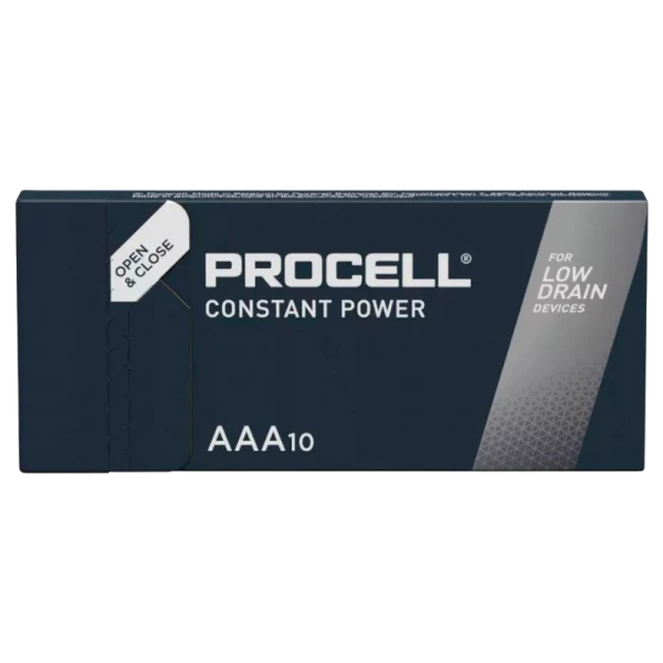 Батарейка Duracell Procell LR03 AAA BOX10 Alkaline 1.5V (10/100/76800)