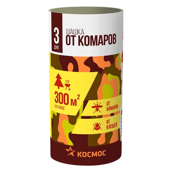 *Дымовая шашка Космос от насекомых 300м2 80 гр
