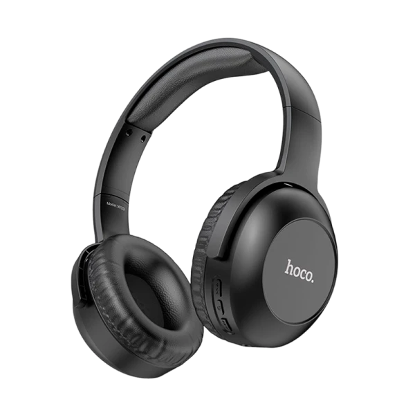 Наушники полноразмерные HOCO W33 bluetooth 5.0 с микр. microSD черный (1/30)