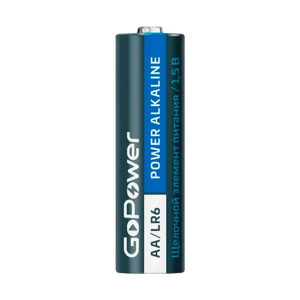 Батарейка GoPower LR6 AA BOX20 Shrink 4 Alkaline 1.5V (4/20/640)
